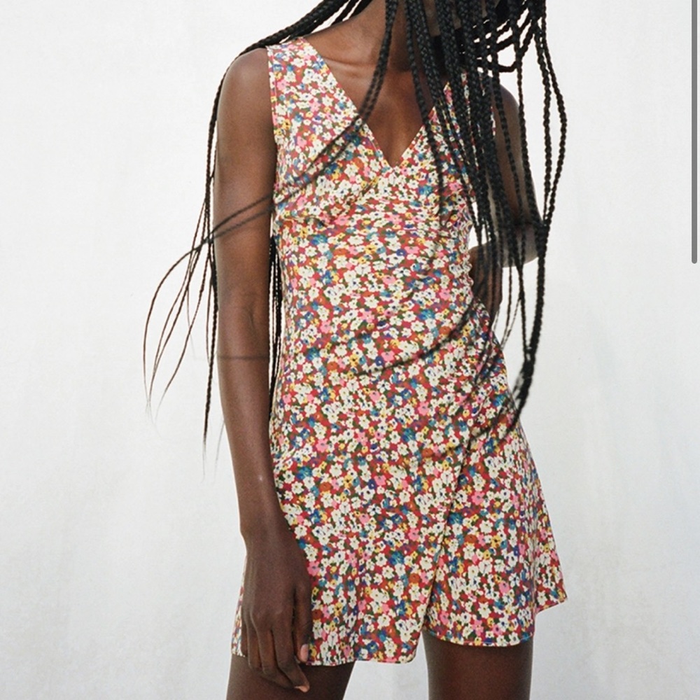 Realisation Par Multicolor Floral Mini Dress